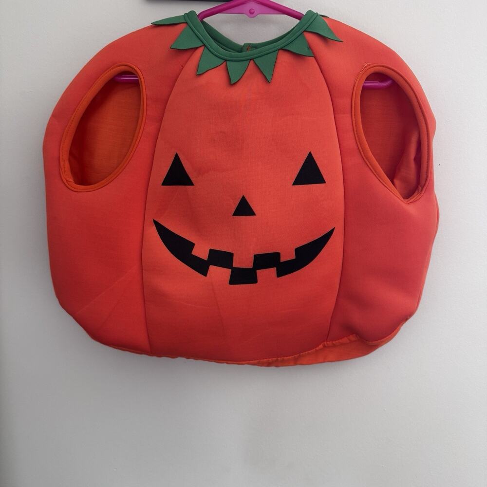 So Dorable Pumpkin Costume w/ hat Baby Size 0-12 months Halloween